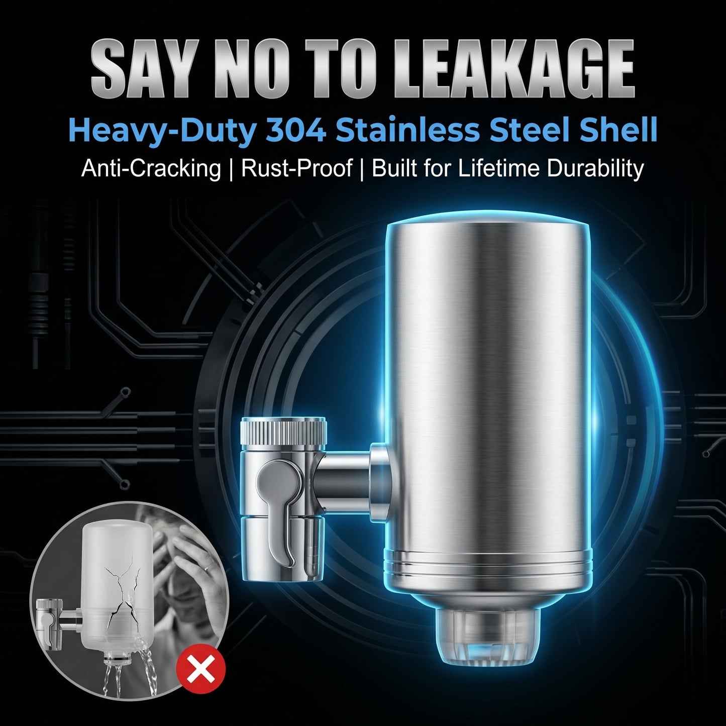 💥HOT SALE - 49% OFF🔥Faucet Water Purifier with Adapters💧