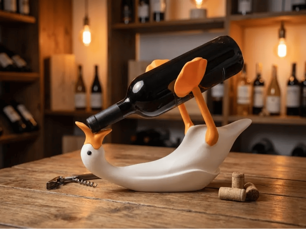 🔥Last Day 50%OFF - 🦢 Funny Goose Wine Bottle Holder🌟